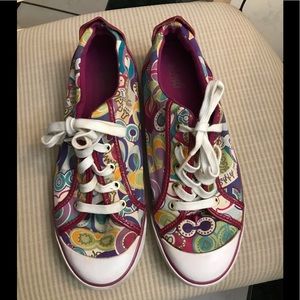 Coach sneakers in great condition Sz. 10 purple
